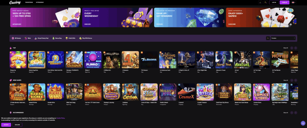 Discover the Exciting Casiny Casino No Deposit Bonus 44