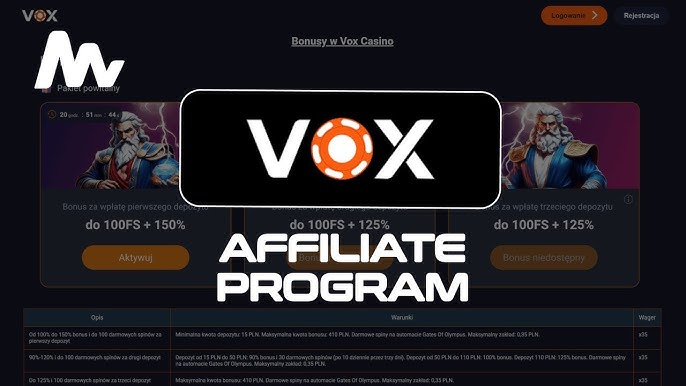 Recenzja VOX Casino — gry, bonusy i bezpieczeństwo Recenzja VOX Casino — gry, bonusy i bezpieczeństwo