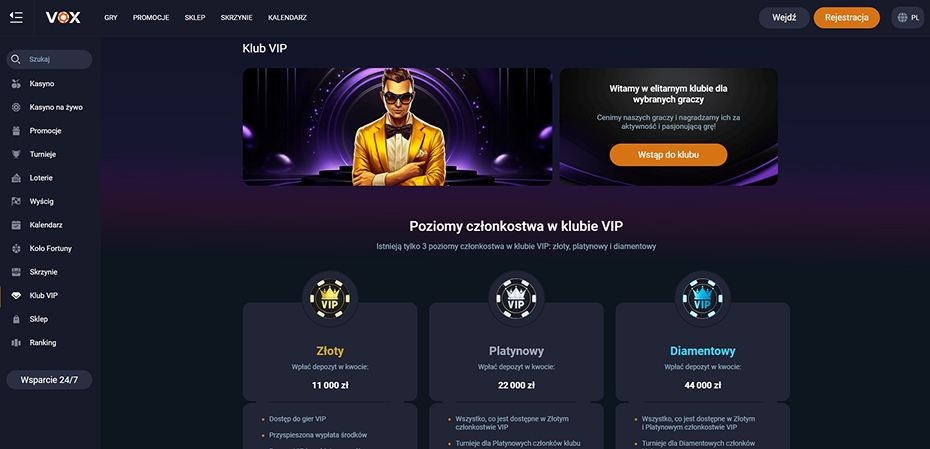 VOX Casino polska - przewodnik po ofercie i funkcjach VOX Casino polska - przewodnik po ofercie i funkcjach